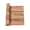 COSNIGHT Brown Peel and Stick Wallpaper Waterproof PVC Retro-1