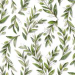Livebor Leaf Peel Stick Wallpaper Green Vinyl Self Adhesive-0