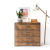COSNIGHT Brown Peel and Stick Wallpaper Waterproof PVC Retro-1