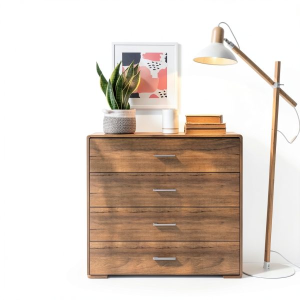 COSNIGHT Brown Peel and Stick Wallpaper Waterproof PVC Retro-1