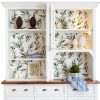 Livebor Leaf Peel Stick Wallpaper Green Vinyl Self Adhesive-4