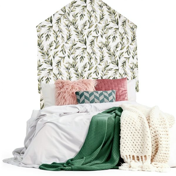 Livebor Leaf Peel Stick Wallpaper Green Vinyl Self Adhesive-1