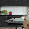 Lativo Black Self Adhesive Wallpaper Vinyl Space Design-6