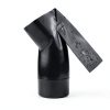 TIANLDD Black Self Adhesive Wallpaper Border Wood Grain-3