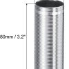 uxcell Faucet Extension Shank Stainless Steel Mounting Kit-1