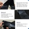 TIANLDD Black Wood Grain Self Adhesive Wallpaper Border-3