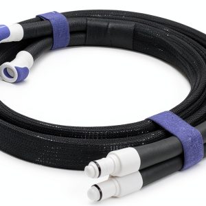 COMPCOOLER Silicon Tubing 3 Feet Black Faucet Extension Tube-0