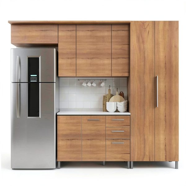 COSNIGHT Brown Peel and Stick Wallpaper Waterproof PVC Retro-3