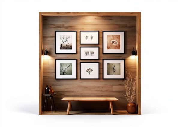 TIANLDD Self Adhesive Wood Grain Wallpaper Border Home Decor-5