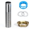 Stainless Steel Faucet Extension Tube uxcell 6 Inch-1
