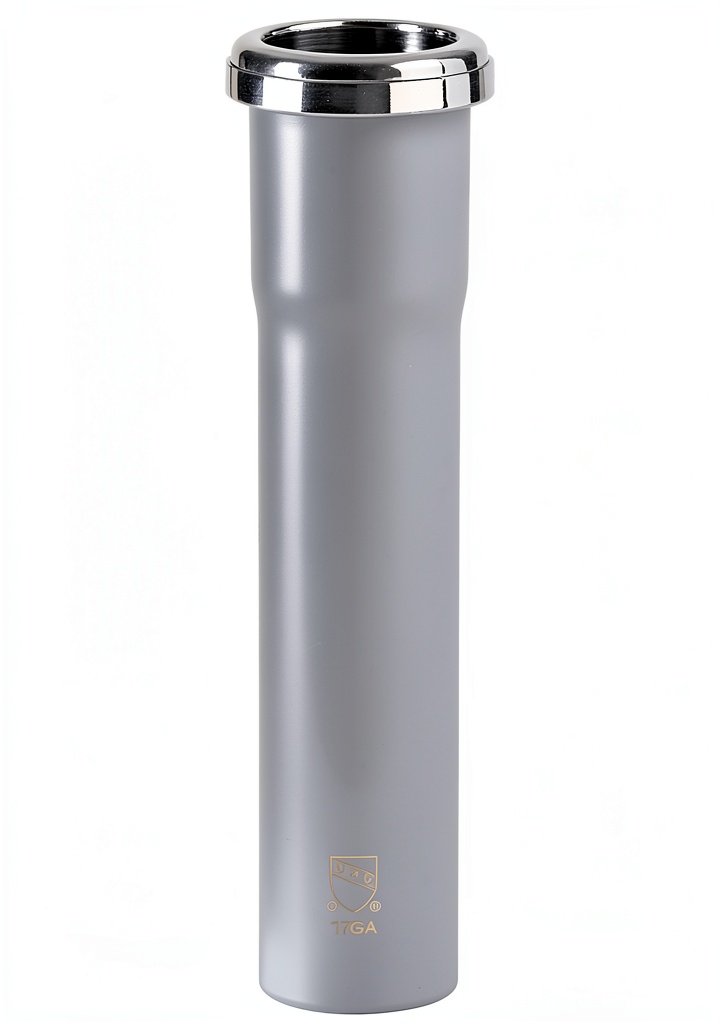 EZ-FLO brass extension tube installed under a kitchen sink