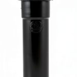 Westbrass Black Poly Faucet Extension Tube 1-1/2" x 6" Slip Joint-0
