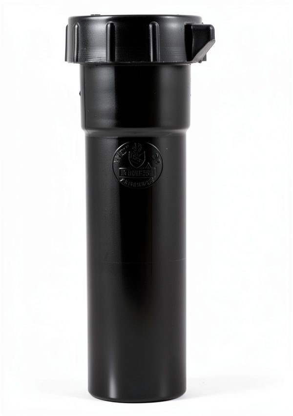Westbrass Black Poly Faucet Extension Tube 1-1/2" x 6" Slip Joint-0