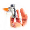 Shaoduoli Faucet Extension Tube 17.7in Orange PTFE-1