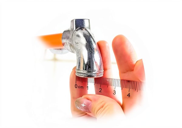 Shaoduoli Faucet Extension Tube 17.7in Orange PTFE-1