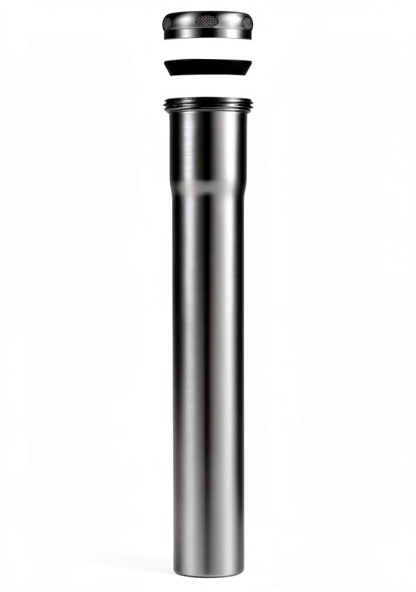 Fipoque 8 Inch Slip Joint Drain Extension Brass-4