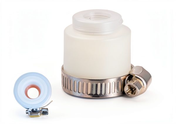 Shaoduoli Faucet Extension Tube 17.7in Orange PTFE-2