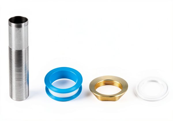 Stainless Steel Faucet Extension Tube uxcell 6 Inch-2
