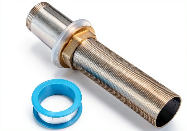 Stainless Steel Faucet Extension Tube uxcell 6 Inch-0
