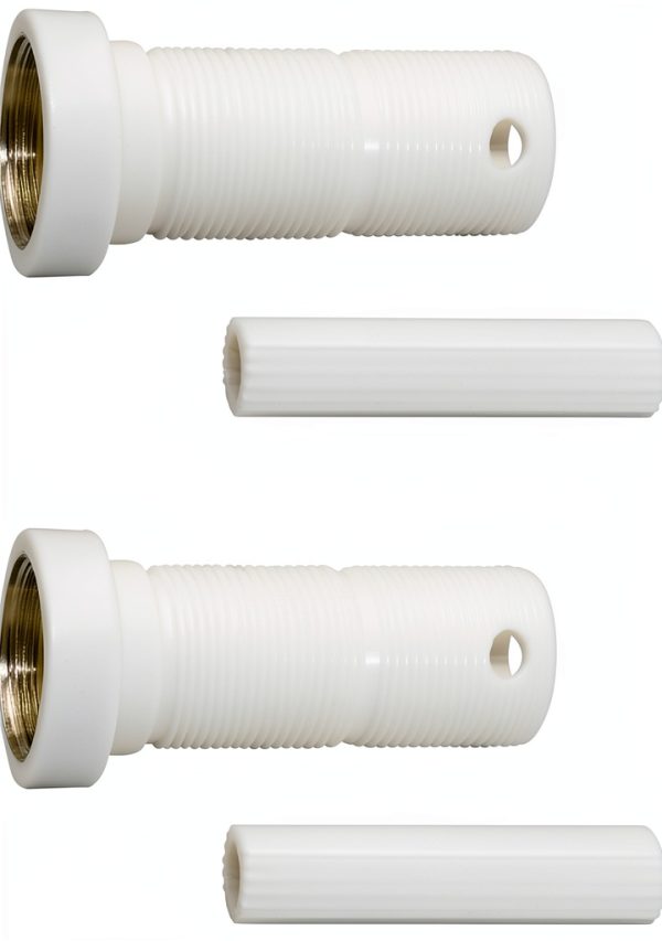Faucet Extension Kit Alsoyixia 45202000 White 3-1/8 inch Slip NPT 2-0