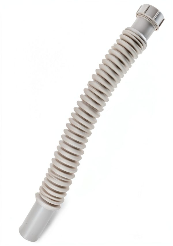 MADOL 1-1/2" Faucet Extension Tube 15" Flexible Connector White-6