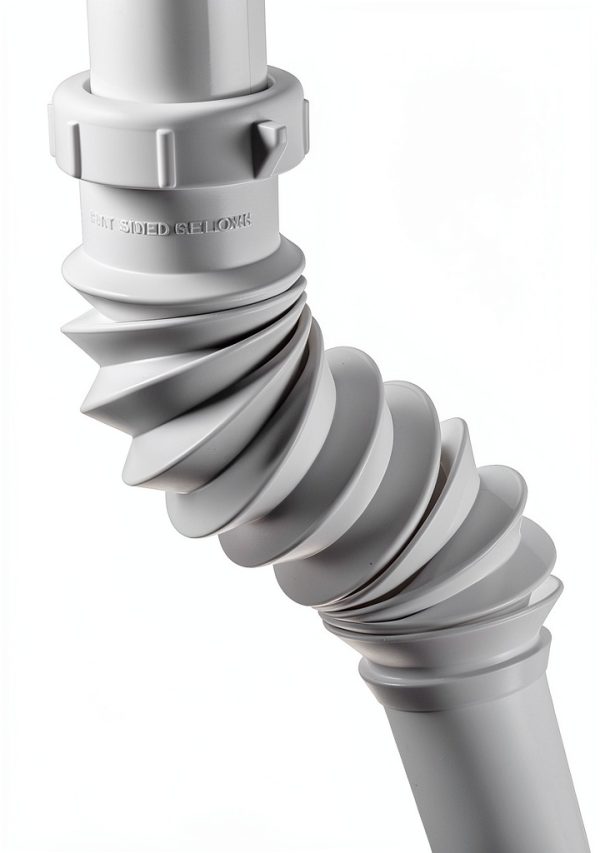 Keeney Flex N' Fix 12" White Plastic Faucet Extension Tube PP812-6-3