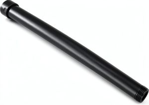 Gotonovo Matte Black Shower Faucet Extension Tube 12 Inch Brass Bar-0