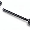 Gotonovo Matte Black Shower Faucet Extension Tube 12 Inch Brass Bar-4