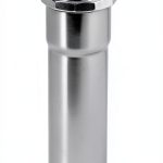 EZ-FLO Faucet Extension Tube 1-1/4 in x 12 in Chrome 22-Gauge Brass-0