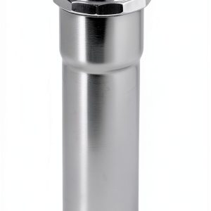 EZ-FLO Faucet Extension Tube 1-1/4 in x 12 in Chrome 22-Gauge Brass-0