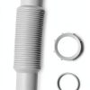 MADOL 1-1/2" Faucet Extension Tube 15" Flexible Connector White-0