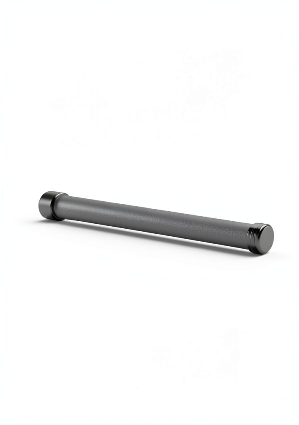 gotonovo 16 Inch Shower Extension Tube Matte Black Brass Tub Mount-4