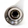 Gotonovo Brass Shower Faucet Extension Tube 12‑Inch Brushed Nickel-1