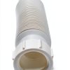 MADOL 1-1/2" Faucet Extension Tube 15" Flexible Connector White-7
