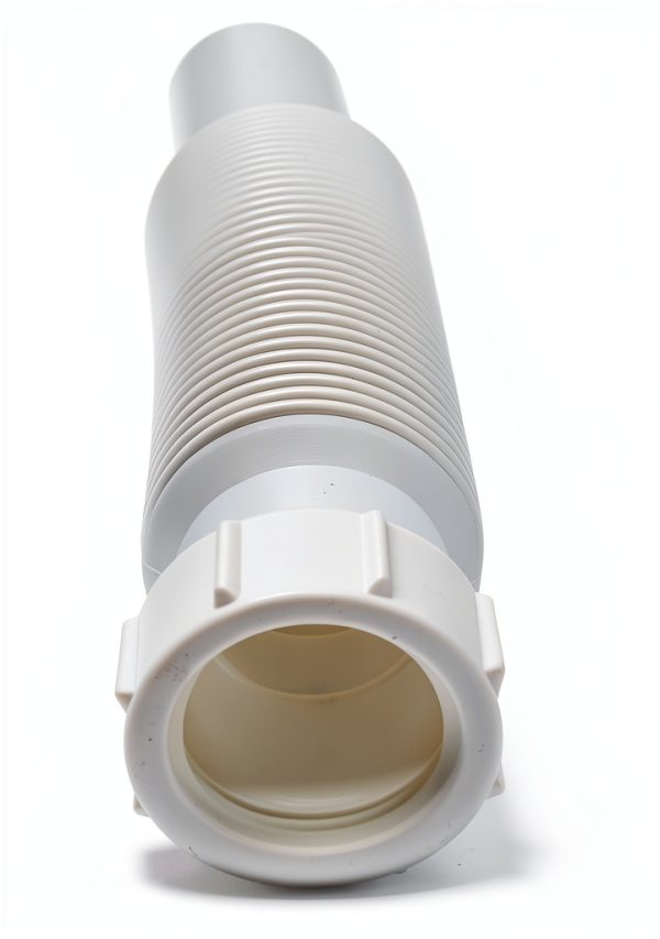 MADOL 1-1/2" Faucet Extension Tube 15" Flexible Connector White-7