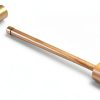 Faucet Extension Tube Bar gotonovo Solid Brass 12‑Inch Antique-4