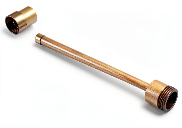 Faucet Extension Tube Bar gotonovo Solid Brass 12‑Inch Antique-4