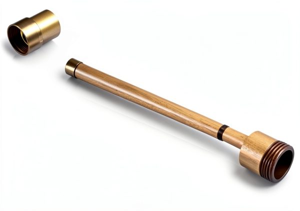 Gotonovo Brass Faucet Extension Tube 12‑Inch Antique Brass-4