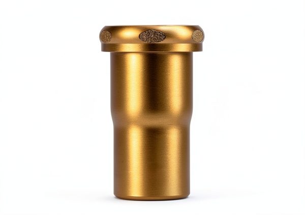 Fipoque 8 Inch Brass Slip Joint Extension Tube 18 Gauge Brushed Gold-3