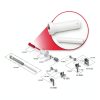 Faucet Extension Kit Alsoyixia 45202000 White 3-1/8 inch Slip NPT 2-4