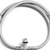 Bathroom Faucet Hose 114299 Silver for Moen by Hugexpen Braided-0