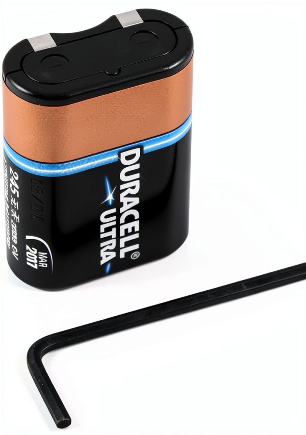 Sloan EAF-1000 6 VDC Lithium Battery Replacement Kit - for use EAF-150 Style Faucets, Includes 6 VDC 2CR5 Lithium Battery & 2.5mm Allen Wrench, Original OEM Replacement Parts, 3335009-1