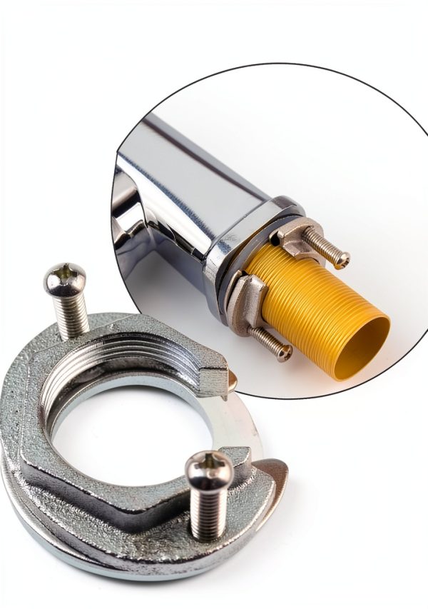 31mm Stainless Steel C-Type Faucet Nut Cap LUORNG Rust-Proof-4