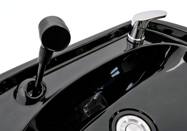Salon Shampoo Bowl Faucet LukLoy Chrome Replacement 32in Pull-Out-4