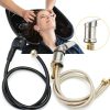 Salon Shampoo Bowl Faucet LukLoy Chrome Replacement 32in Pull-Out-0
