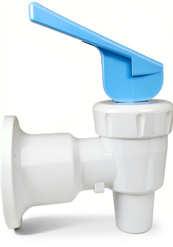 Cold Faucet White/Blue Lever - Replaces Oasis 032135-004-0