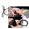 Shampoo Bowl Faucet Femitu Kit Vacuum Breaker & Sprayer Hose – Silver-1