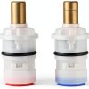 PARLOS Ceramic Stem Disc Faucet Cartridge Hot/Cold for Bathroom Tap-0