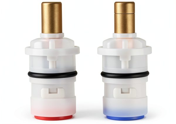 PARLOS Ceramic Stem Disc Faucet Cartridge Hot/Cold for Bathroom Tap-0