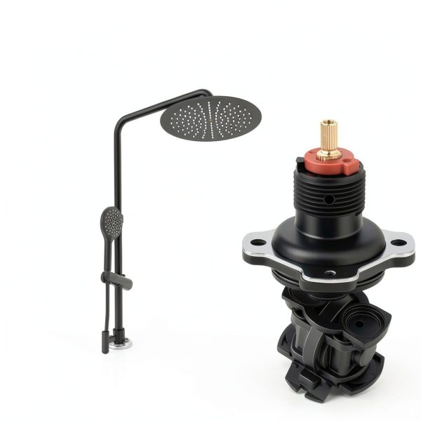 1307346 Mixer Cap & GP800820 Cartridge Kit by Edifla – Brass Black-4